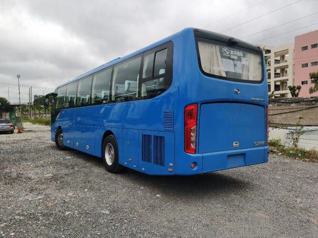 কিংলং ব্যবহৃত বাস XMQ6110 Hiace বাস টয়োটা 48 আসন বিক্রয়ের জন্য দাম ডাবল দরজা