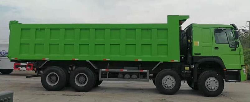 খনির পরিবহনের জন্য একেবারে নতুন HOWO 8x4 371HP 25CBM ডাম্প ট্রাক