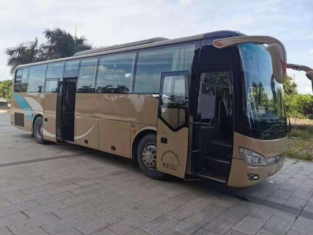 50টি আসন ব্যবহৃত Yutong ZK6116H5Y বাস ব্যবহৃত কোচ বাস 2019 বছরের ডিজেল ইঞ্জিন ইউরো IV নির্গমন