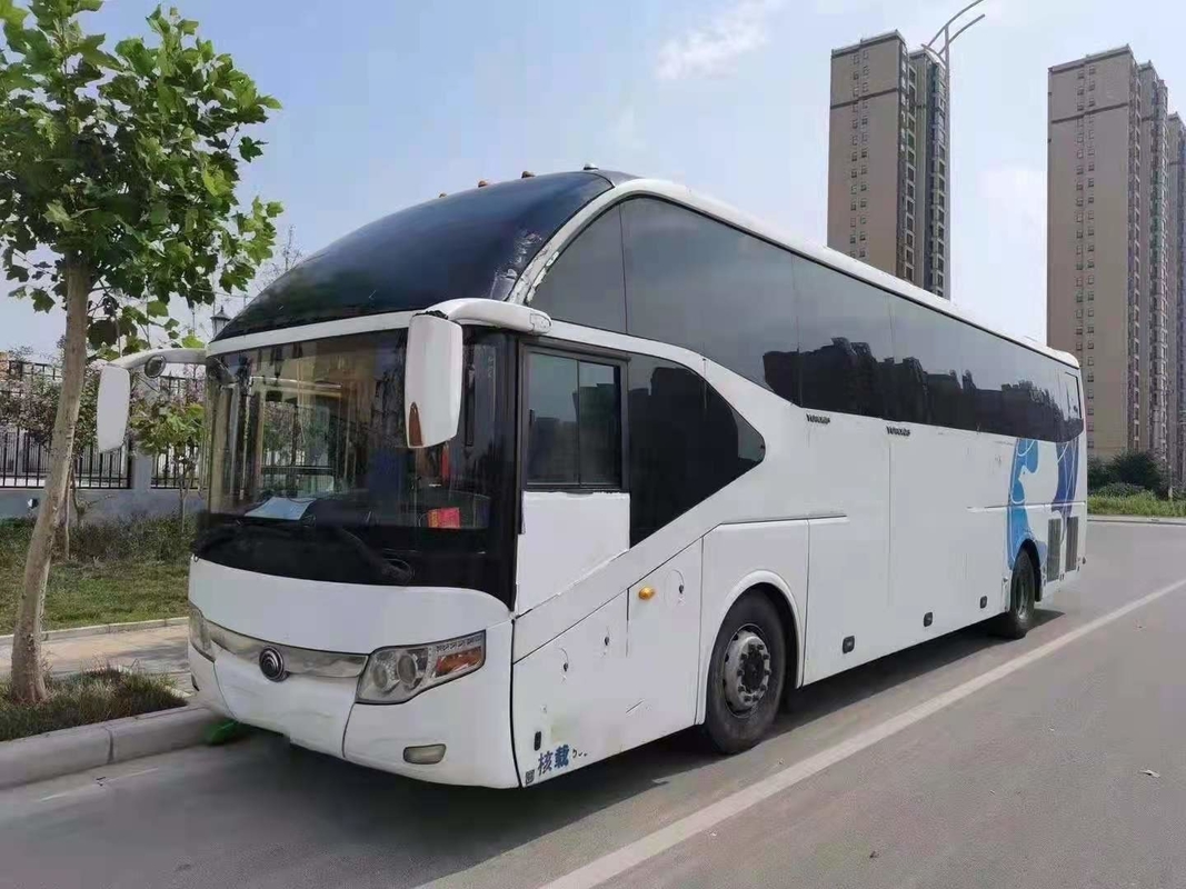 2012 সাল 51 আসন ব্যবহৃত ইউটং ZK6127 বাস ব্যবহৃত কোচ বাস নতুন আসন কভার ডিজেল ইঞ্জিন RHD ভাল অবস্থায়