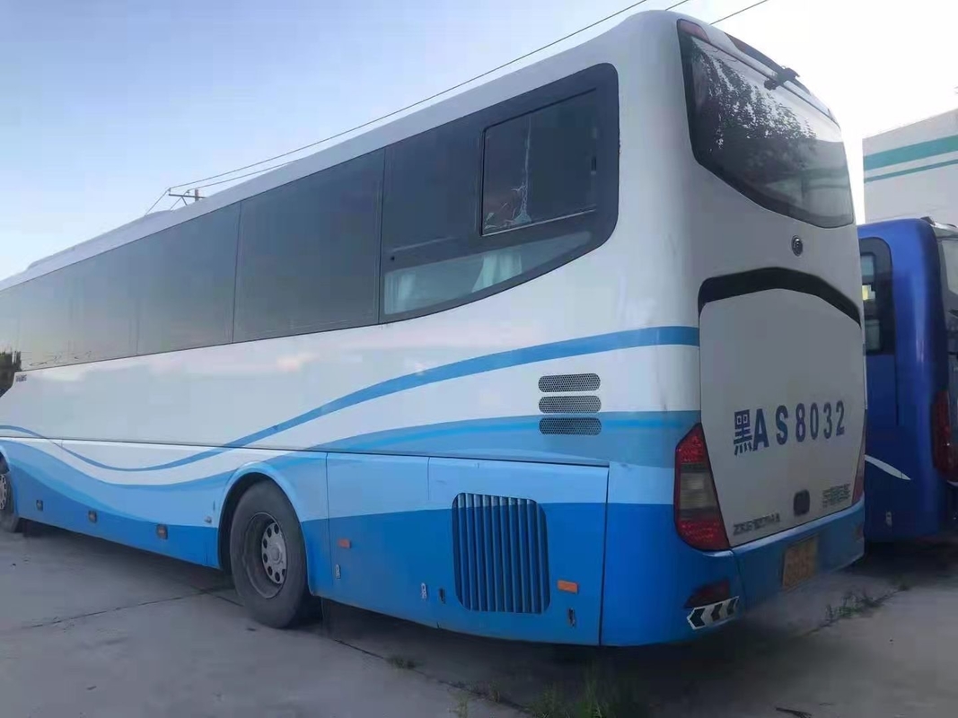 2010 বছর 53 আসন ব্যবহৃত Yutong ZK6127 বাস ব্যবহৃত কোচ বাস ডিজেল ইঞ্জিন LHD স্টিয়ারিং