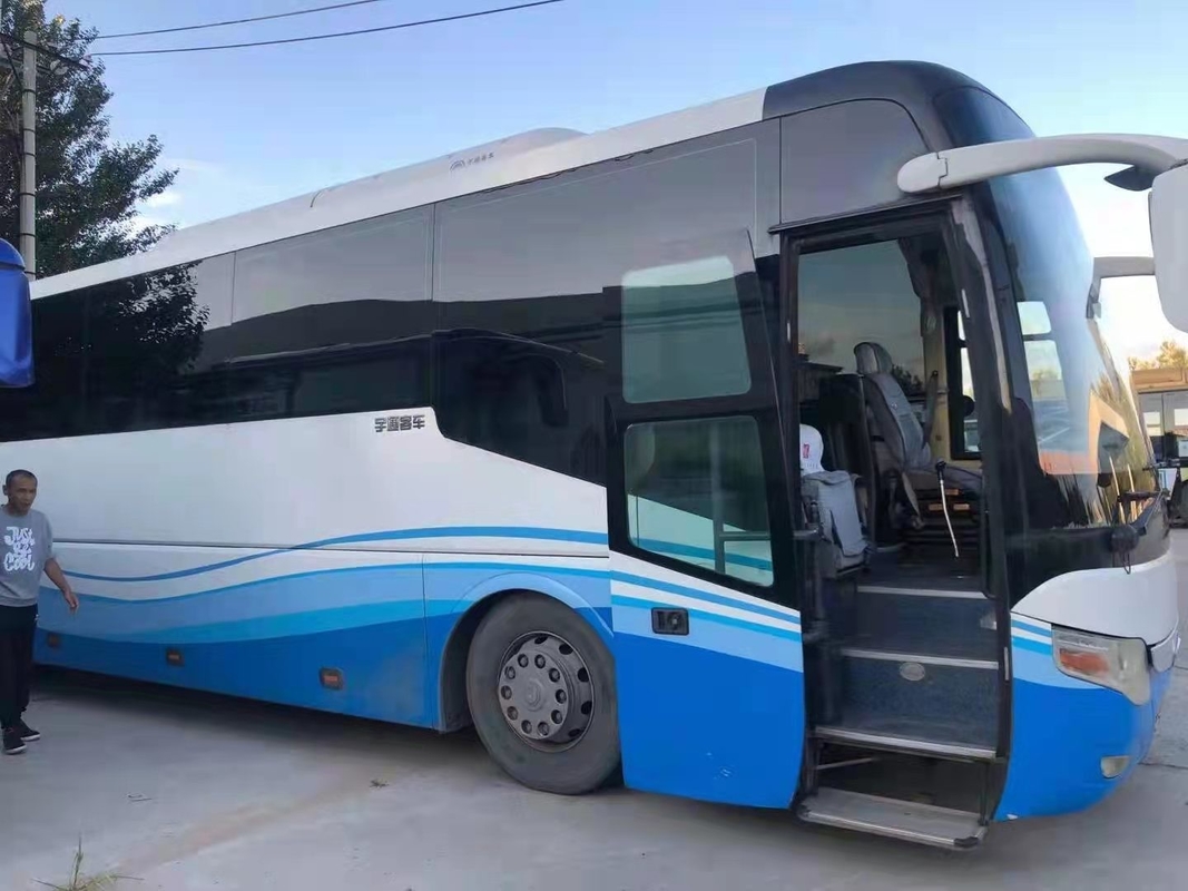 2010 বছর 53 আসন ব্যবহৃত Yutong ZK6127 বাস ব্যবহৃত কোচ বাস ডিজেল ইঞ্জিন LHD স্টিয়ারিং
