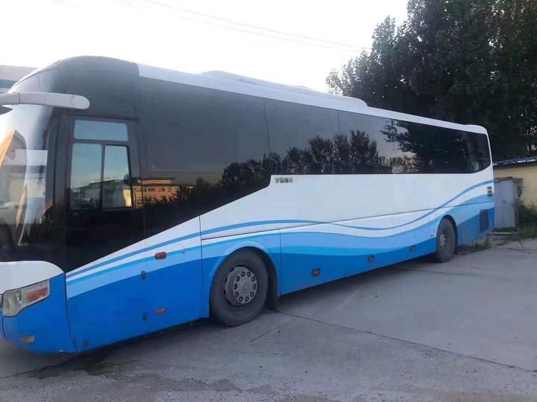 2010 বছর 53 আসন ব্যবহৃত Yutong ZK6127 বাস ব্যবহৃত কোচ বাস ডিজেল ইঞ্জিন LHD স্টিয়ারিং