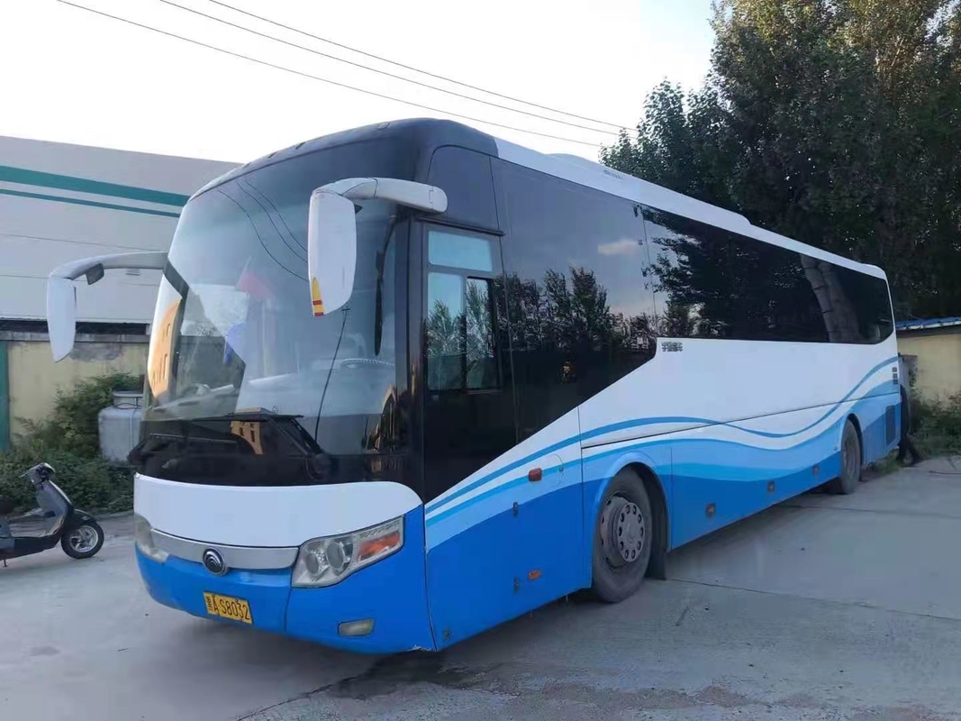 2010 বছর 53 আসন ব্যবহৃত Yutong ZK6127 বাস ব্যবহৃত কোচ বাস ডিজেল ইঞ্জিন LHD স্টিয়ারিং