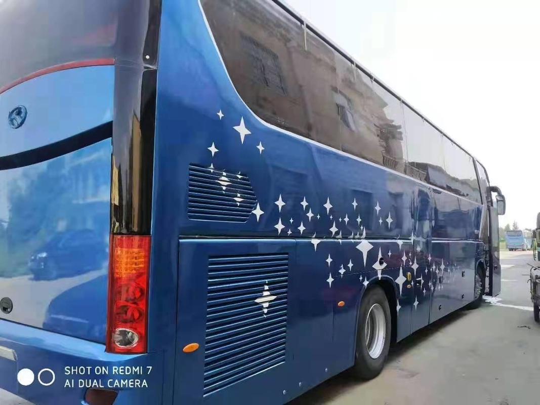 2014 সালের 55 আসন ব্যবহৃত Kinglong বাস XMQ6129 ব্যবহৃত কোচ বাস এয়ার কন্ডিশনার ডিজেল ইঞ্জিন