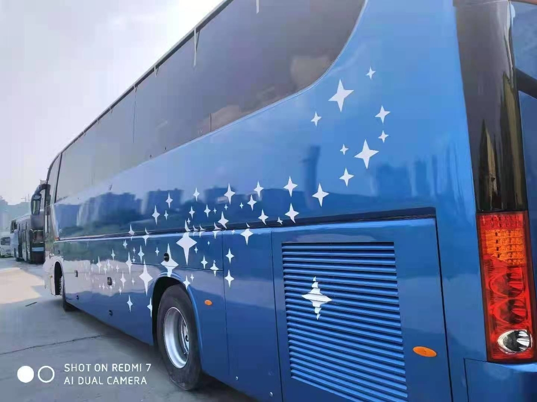 2014 সালের 55 আসন ব্যবহৃত Kinglong বাস XMQ6129 ব্যবহৃত কোচ বাস এয়ার কন্ডিশনার ডিজেল ইঞ্জিন