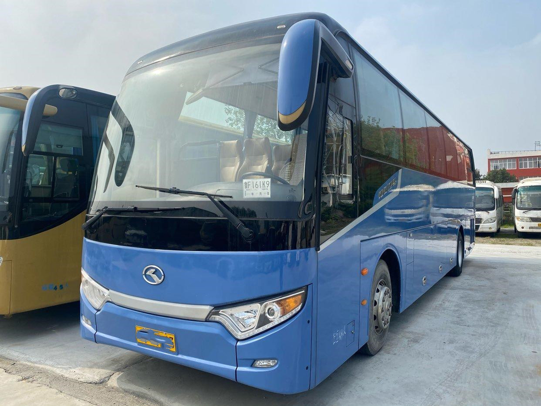 কিং লং বাস কোচ XMQ6112 টয়োটা কোস্টার মিনি বাস 49 আসনের বাম হাতের ড্রাইভ বাস