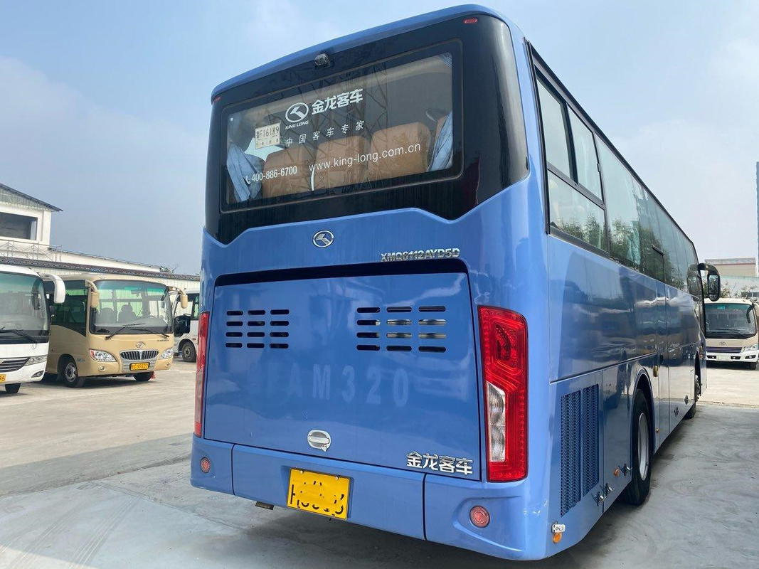 কিং লং বাস কোচ XMQ6112 টয়োটা কোস্টার মিনি বাস 49 আসনের বাম হাতের ড্রাইভ বাস