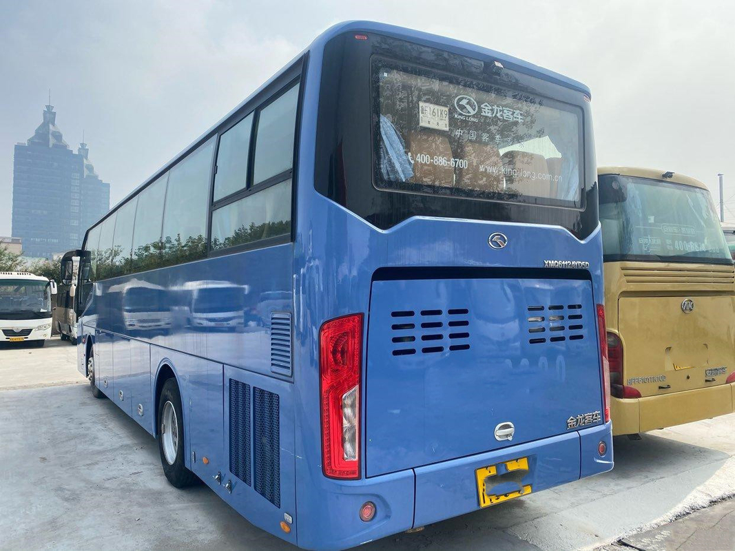 কিং লং বাস কোচ XMQ6112 টয়োটা কোস্টার মিনি বাস 49 আসনের বাম হাতের ড্রাইভ বাস