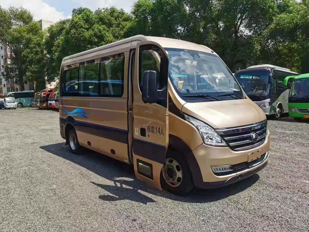 2018 সালের 14 টি সিট ইউটং বাস CL6 ব্যবহৃত মিনি বাস ডিজেল ইঞ্জিন বিলাসবহুল আসন সহ