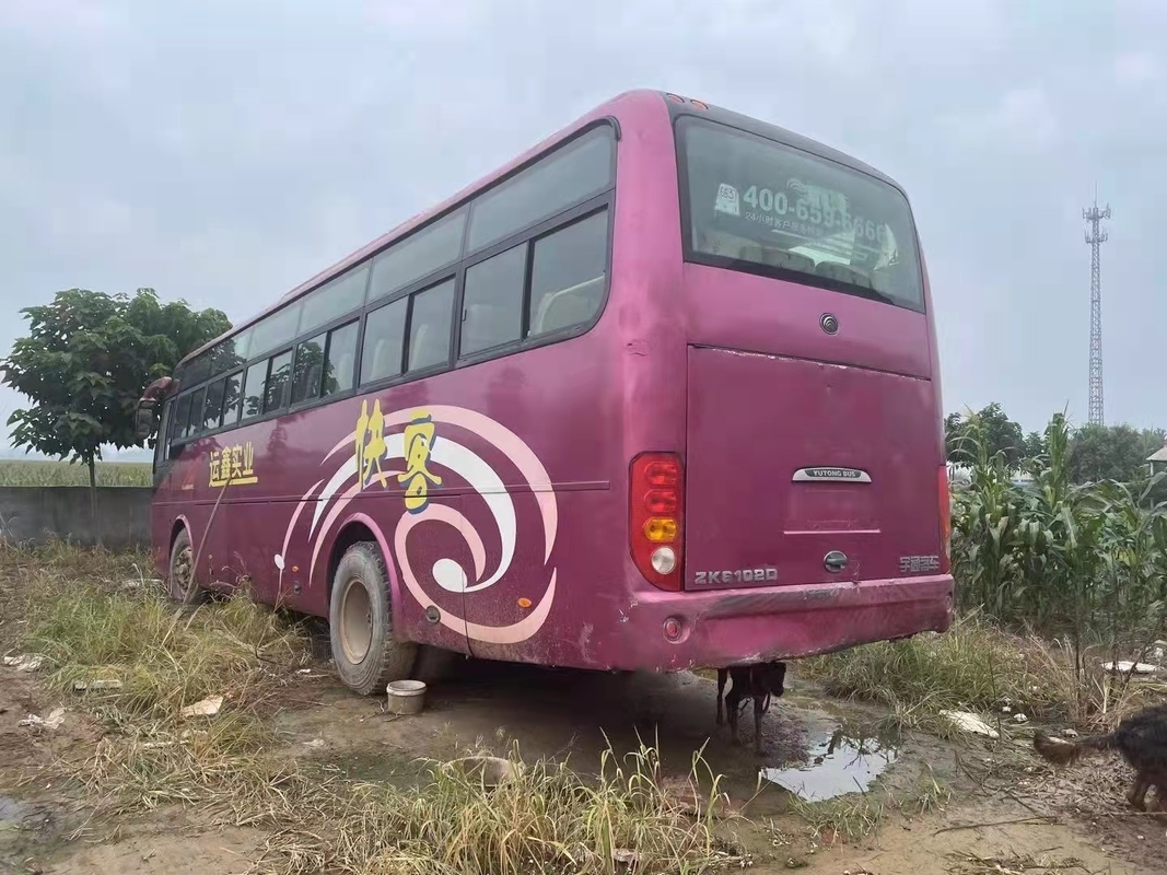 2009 বছর 47 আসন ব্যবহৃত ইউটং ZK6102D বাস ব্যবহৃত কোচ বাস সামনের ইঞ্জিন স্টিয়ারিং এলএইচডি ডিজেল ইঞ্জিন