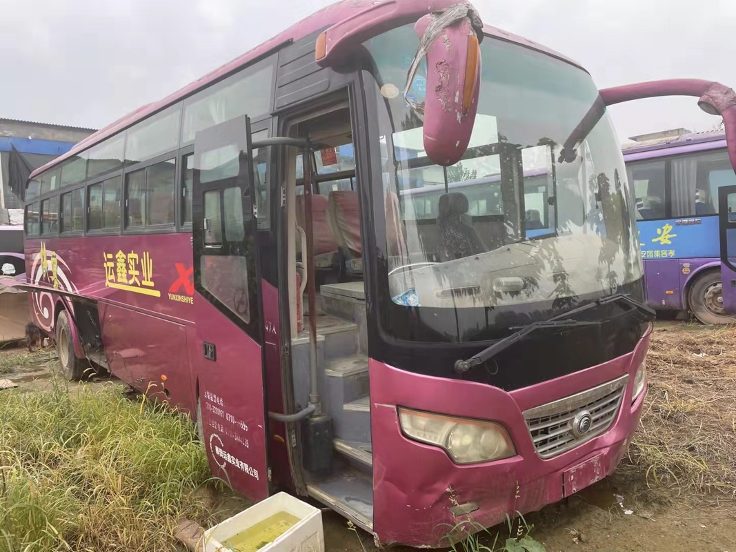 2009 বছর 47 আসন ব্যবহৃত ইউটং ZK6102D বাস ব্যবহৃত কোচ বাস সামনের ইঞ্জিন স্টিয়ারিং এলএইচডি ডিজেল ইঞ্জিন