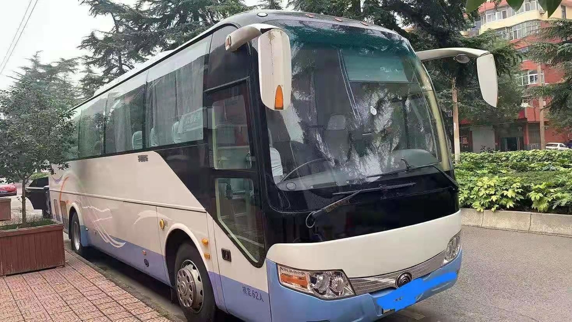 2014 সালের 62 আসন ব্যবহৃত ইউটং ZK6110 বাস ব্যবহৃত কোচ বাস LHD স্টিয়ারিং ডিজেল ইঞ্জিন