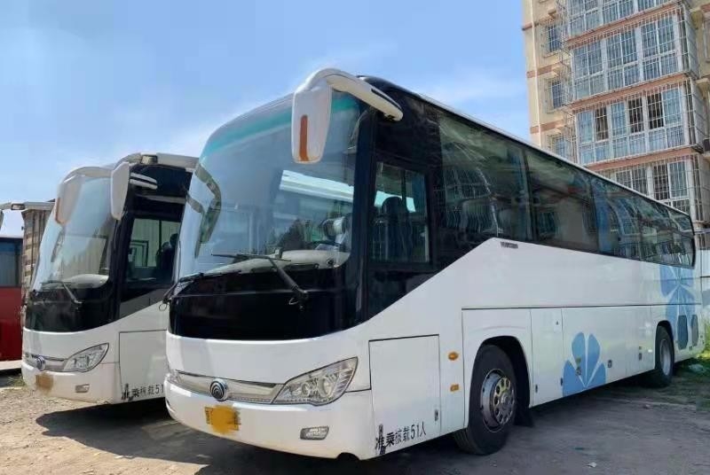 2014 সাল 51 আসন Zk6119 ব্যবহৃত ইউটং বাস ব্যবহৃত কোচ বাস নতুন আসন 40000 কিমি মাইলেজ