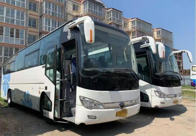 2014 সাল 51 আসন Zk6119 ব্যবহৃত ইউটং বাস ব্যবহৃত কোচ বাস নতুন আসন 40000 কিমি মাইলেজ