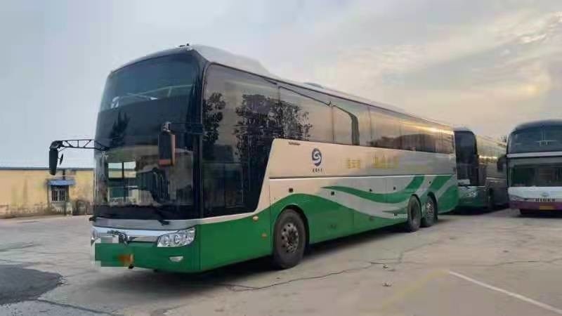 2017 সালের 68টি আসন ব্যবহৃত ইউটং বাস Zk6146 ব্যবহৃত কোচ বাস 14মি বাস ভাল অবস্থায়