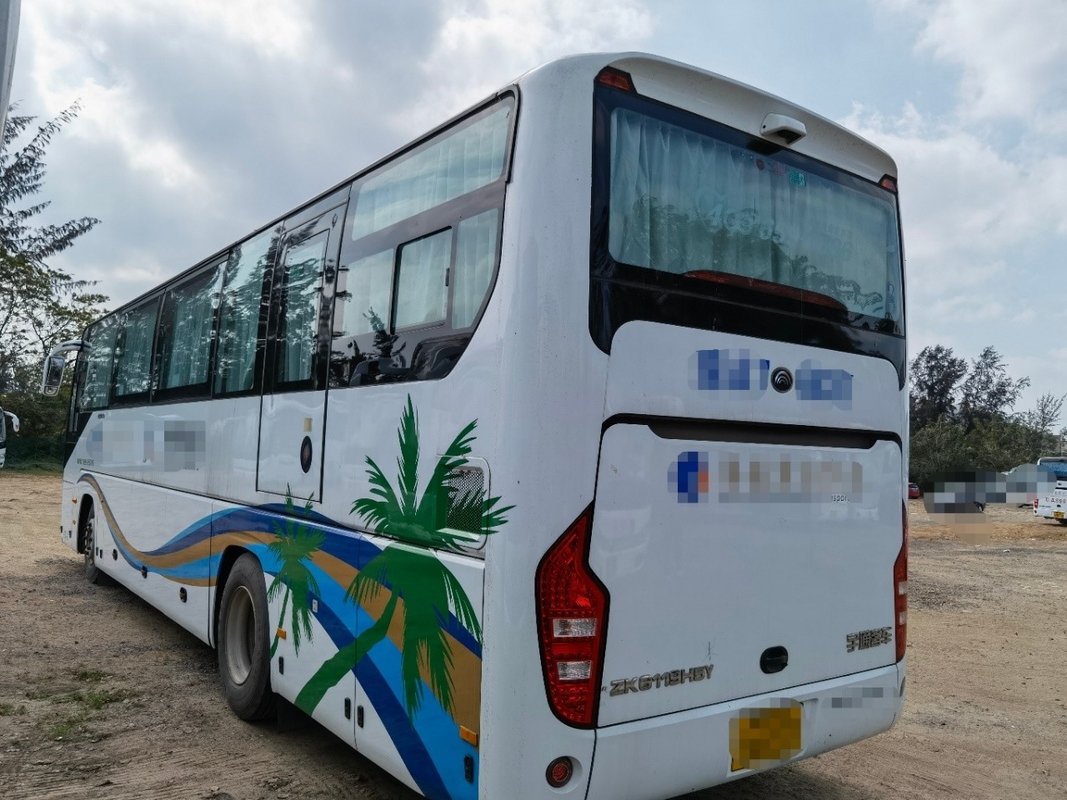 2019 সালের 48 আসনের Zk6119 নতুন সিট 40000km মাইলেজ সহ ইউটং বাস ব্যবহৃত ট্যুর বাস কোচ লাক্সারি