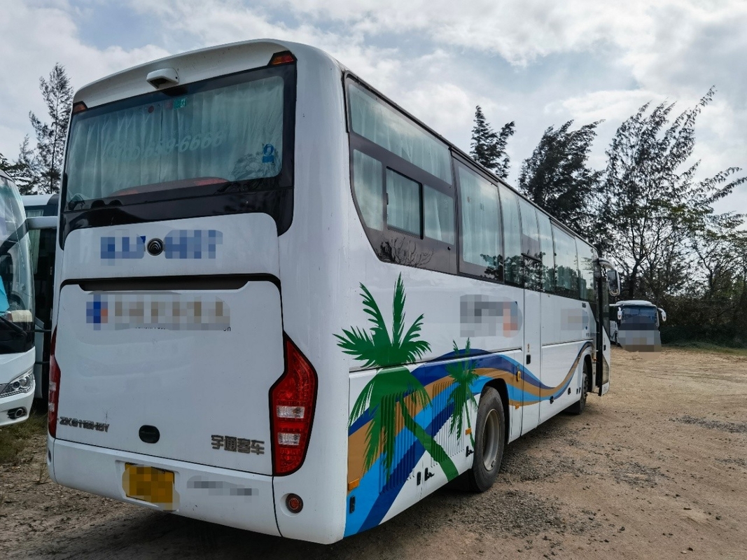 2019 সালের 48 আসনের Zk6119 নতুন সিট 40000km মাইলেজ সহ ইউটং বাস ব্যবহৃত ট্যুর বাস কোচ লাক্সারি