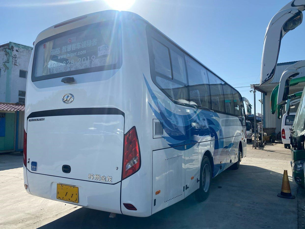 KLQ6882 ব্যবহৃত লং ট্রিপ কোচ বাস 50 আসনের RHD ব্যবহৃত ইউটং বাসের সামনের ইঞ্জিন