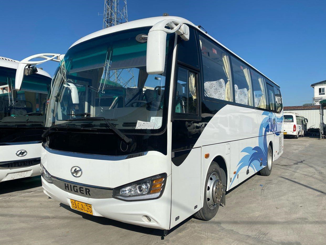 KLQ6882 ব্যবহৃত লং ট্রিপ কোচ বাস 50 আসনের RHD ব্যবহৃত ইউটং বাসের সামনের ইঞ্জিন