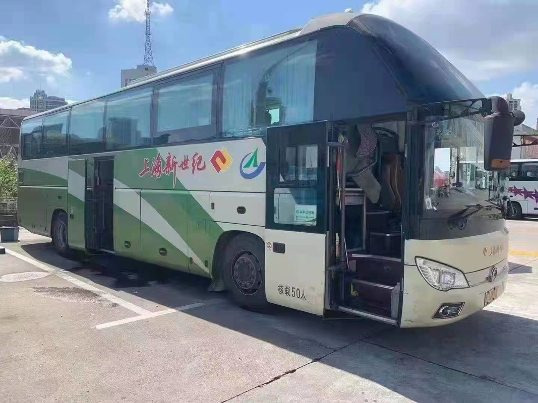 2019 সাল 50 আসন ব্যবহৃত Yutong ZK6127 বাস ব্যবহৃত কোচ বাস ডিজেল ইঞ্জিন RHD যাত্রীবাহী বাস