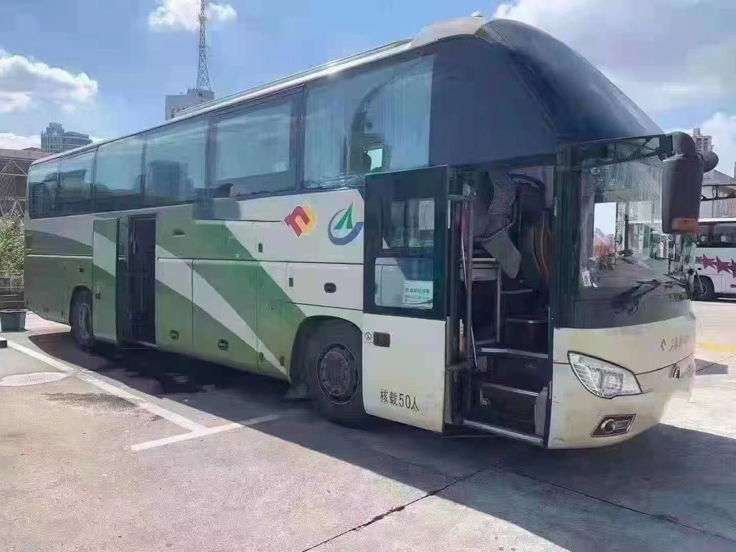 2019 সাল 50 আসন ব্যবহৃত Yutong ZK6127 বাস ব্যবহৃত কোচ বাস ডিজেল ইঞ্জিন RHD যাত্রীবাহী বাস