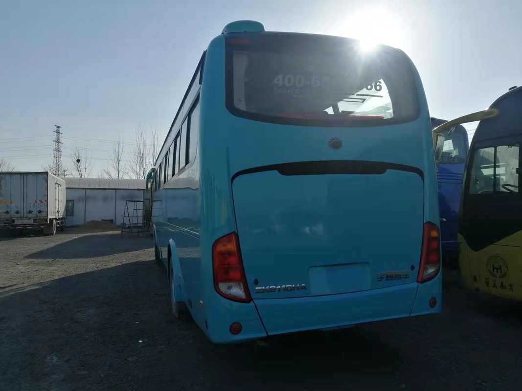 60 আসন 2015 বছর ব্যবহৃত বাস Zk6110 ডিজেল ইঞ্জিন Yutong যাত্রীদের জন্য ব্যবহৃত কোচ বাস
