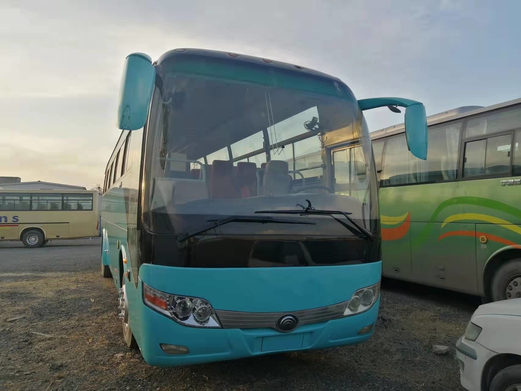 60 আসন 2015 বছর ব্যবহৃত বাস Zk6110 ডিজেল ইঞ্জিন Yutong যাত্রীদের জন্য ব্যবহৃত কোচ বাস