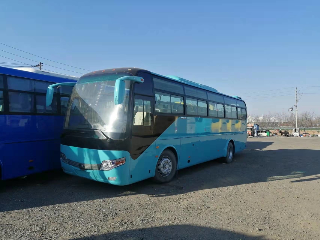 60 আসন 2015 বছর ব্যবহৃত বাস Zk6110 ডিজেল ইঞ্জিন Yutong যাত্রীদের জন্য ব্যবহৃত কোচ বাস