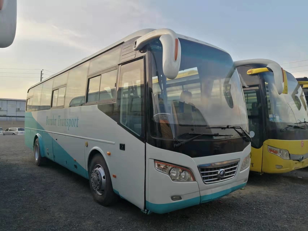 2014 সালের 60 আসনের ইউটং বাস Zk6110 ডিজেল ইঞ্জিন ব্যবহৃত কোচ বাস যাত্রীবাহী বাস বিলাসের জন্য
