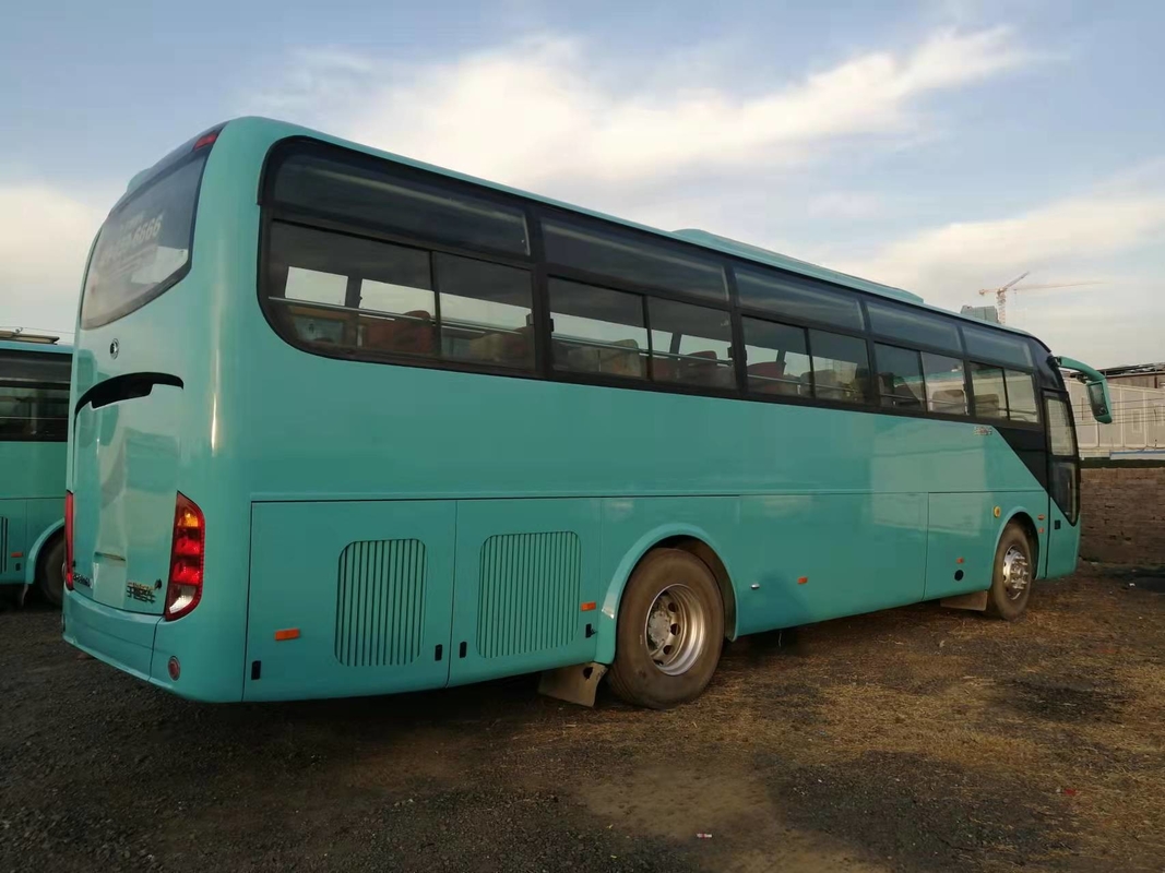 2014 সালের 60 আসনের ইউটং বাস Zk6110 ডিজেল ইঞ্জিন ব্যবহৃত কোচ বাস যাত্রীবাহী বাস বিলাসের জন্য
