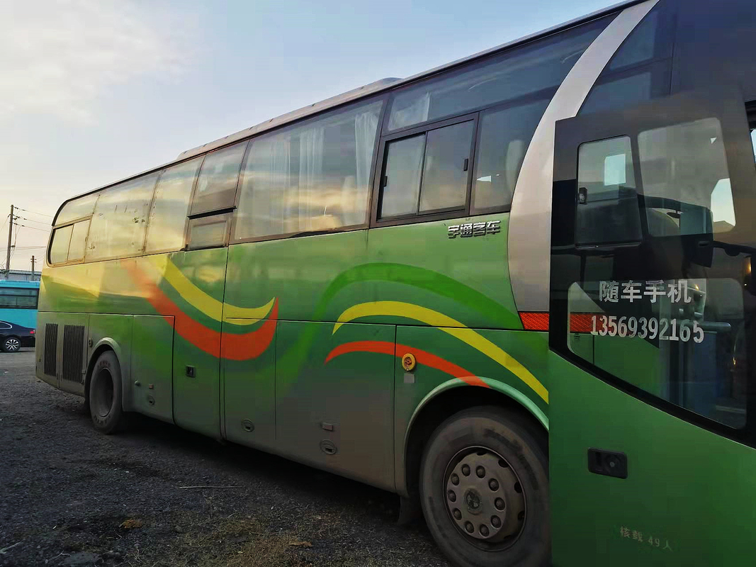 ইউটং কোচ ZK6110 যাত্রীবাহী বাস 49 আসন 2+2 লেআউট ব্যবহার করা যাত্রীবাহী বাস দুটি দরজা