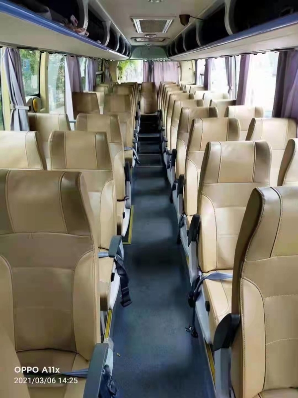 49টি আসন 2014 সালের ব্যবহৃত বাস Zk6110 ডবল ডোর ইউটং ব্যবহৃত কোচ কোম্পানি কমিউটার বাস