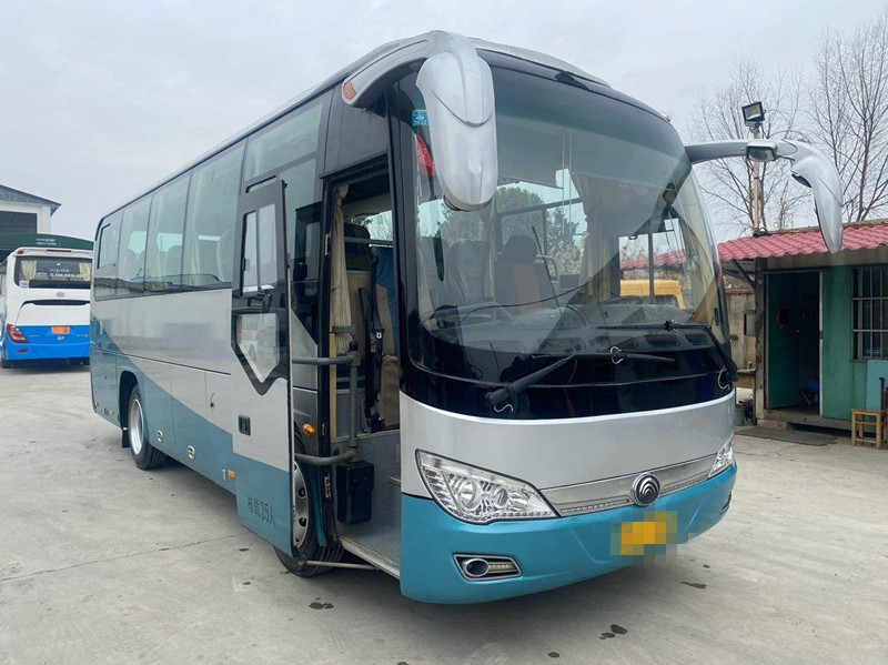 35টি আসন 2015 বছরের ব্যবহৃত বাস Zk6816 Yutong ব্যবহৃত কোচ কোম্পানি কমিউটার বাসের পিছনের ইঞ্জিন