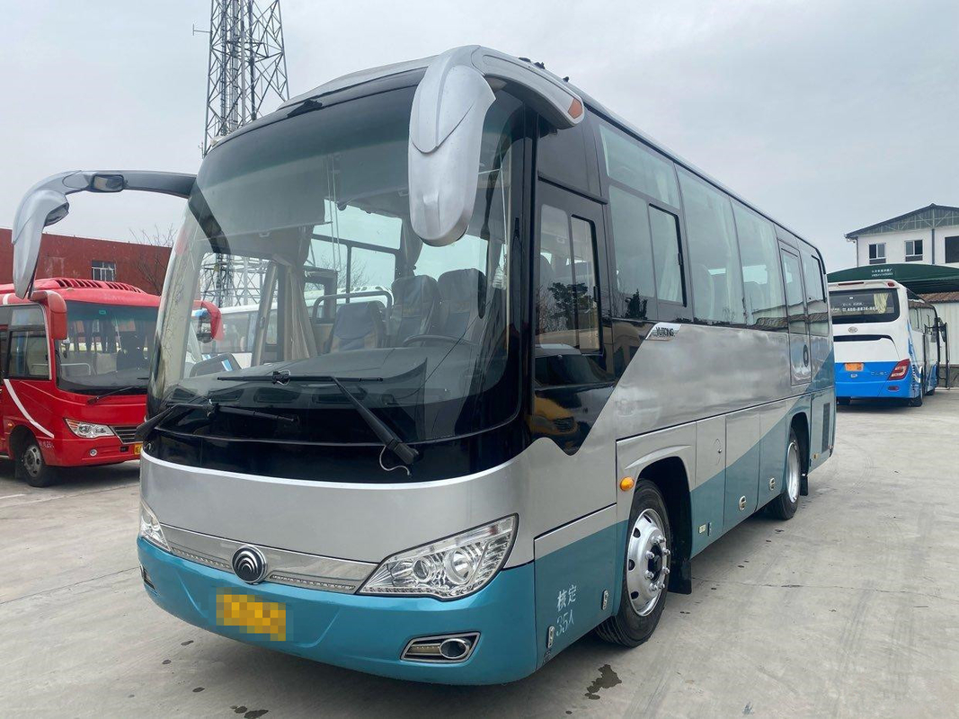 35টি আসন 2015 বছরের ব্যবহৃত বাস Zk6816 Yutong ব্যবহৃত কোচ কোম্পানি কমিউটার বাসের পিছনের ইঞ্জিন