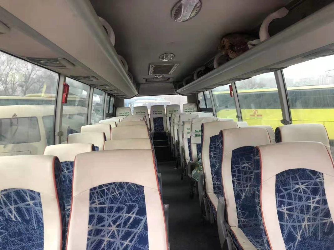 ব্যবহৃত ইউটং ZK6127 যাত্রীবাহী কোচ বাস 206kw 100km/H রিয়ার ইঞ্জিন বাম হাতের ড্রাইভ