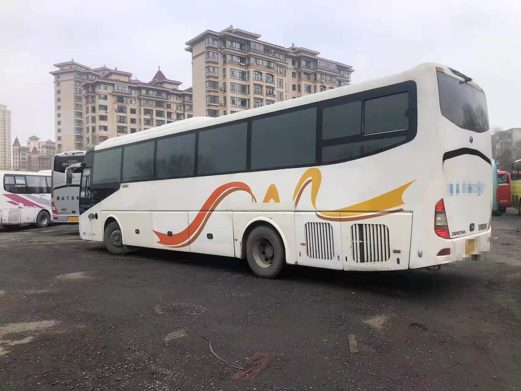 ব্যবহৃত ইউটং ZK6127 যাত্রীবাহী কোচ বাস 206kw 100km/H রিয়ার ইঞ্জিন বাম হাতের ড্রাইভ