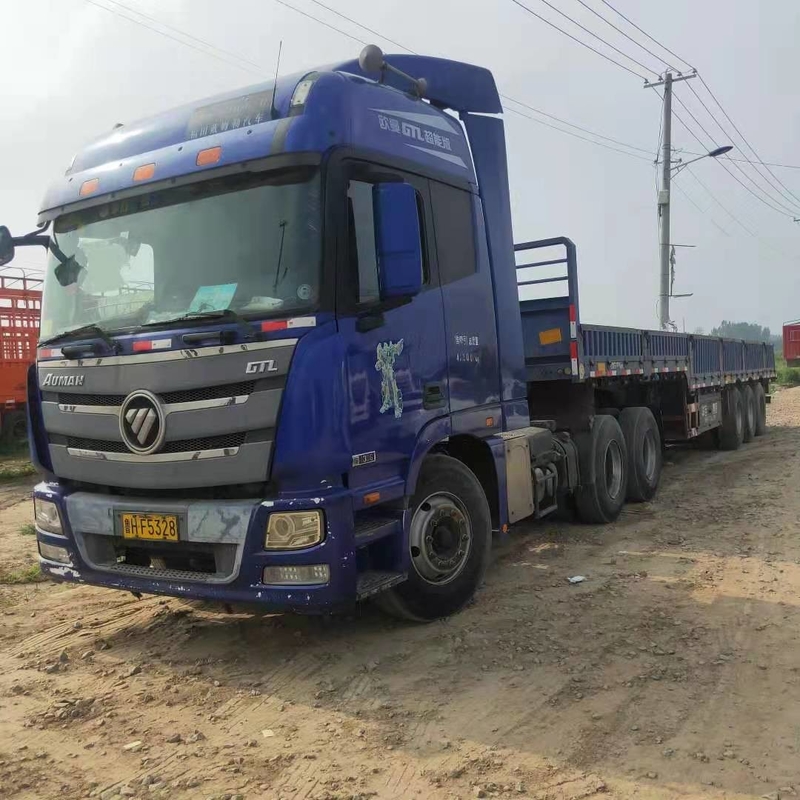 ETX 430HP ব্যবহৃত ডাম্প ট্রাক বাস সেকেন্ড হ্যান্ড 25 T কার্গো ট্রাক থ্রি এক্সেল
