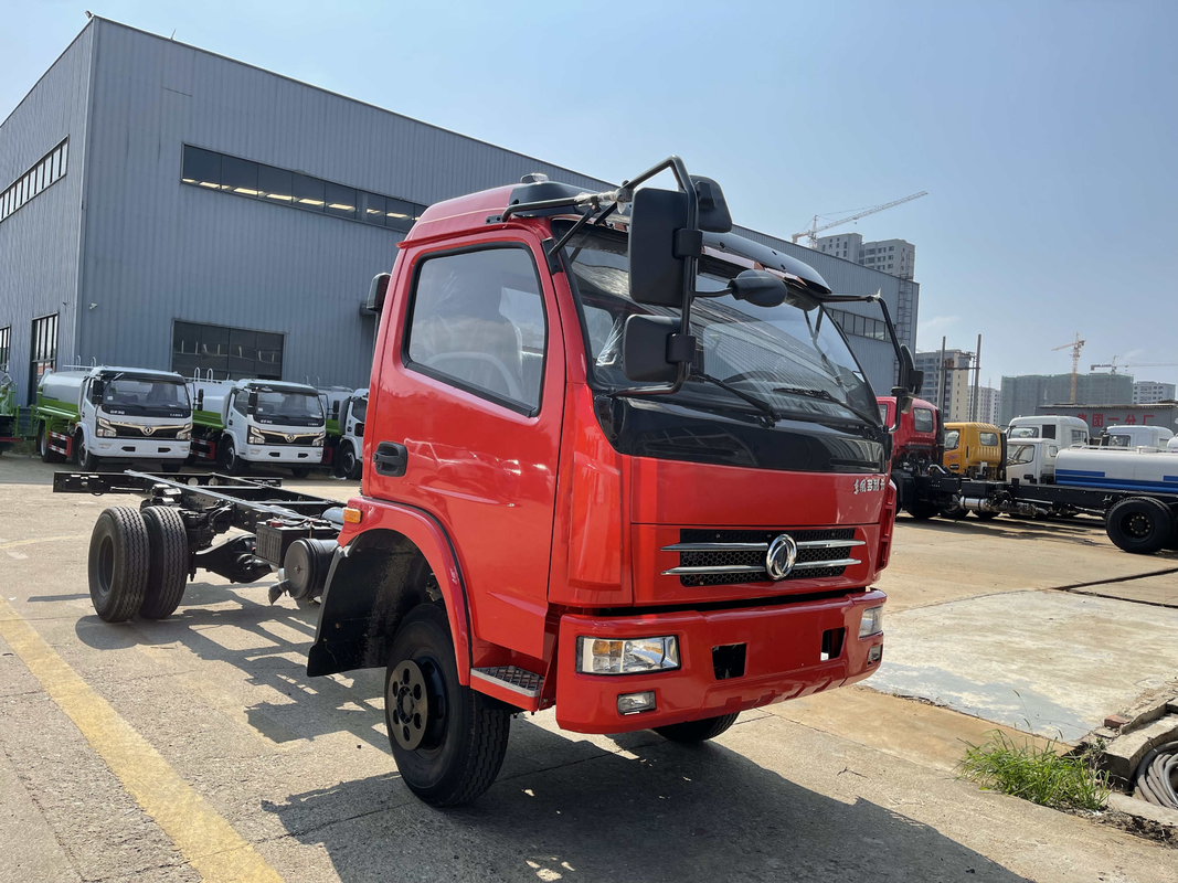 DF 4*4 চ্যাসিস 3.2 T ব্যবহৃত ট্রাক্টর ট্রাক সেকেন্ড হ্যান্ড 140hp ফোর হুইল ড্রাইভ চ্যাসিস