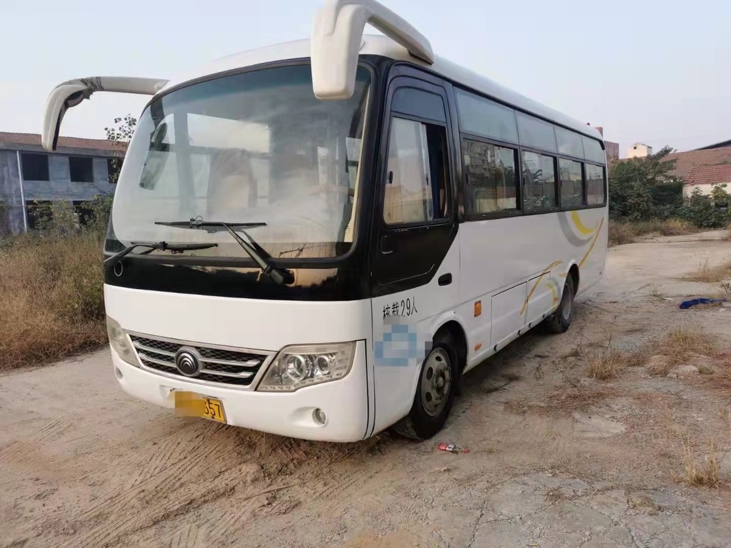 বাম হাতের ড্রাইভ ব্যবহার করা বিলাসবহুল ইউটং সিটি বাস জ্বালানী ডিজেল 30 আসনের সামনের ইঞ্জিন