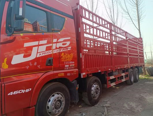 FAW ব্যবহার করা হয়েছে 8x4 18 টন কার্গো ট্রাক সহ 12 চাকা ভাল অবস্থায় কার্গো ব্যবহারের জন্য ব্যবহৃত
