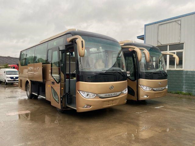 লাক্সারি বাস আনকাই HFF6859 ব্যবহৃত ট্যুর বাস 34 আসনের কোচ বাস লাক্সারি সিট চায়না ব্র্যান্ড বাস