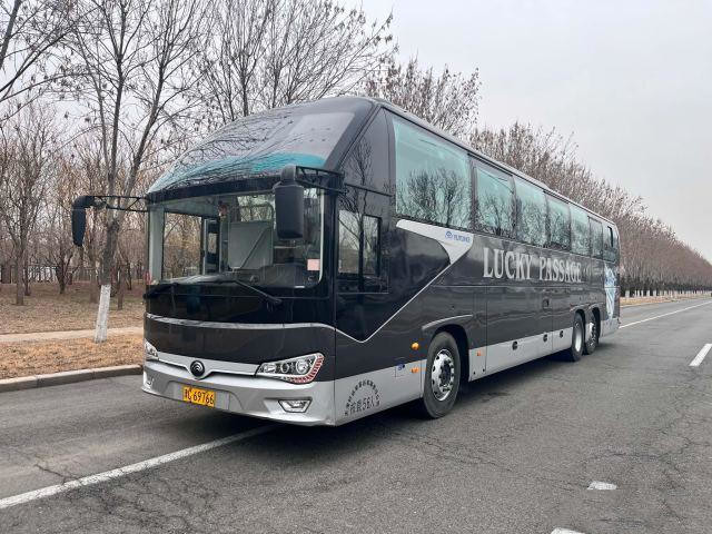 ডাবল ডেক বাস ZK6148 আফ্রিকা Rhd 2019 ইউটং বাস কোচ 56 আসনের জন্য ব্যবহৃত বিলাসবহুল কোচ বাস