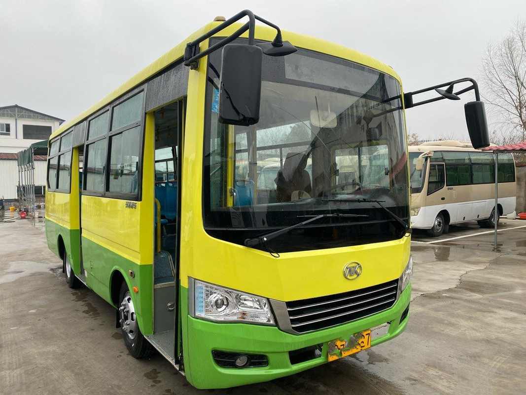 মিনি বাস ব্যবহৃত আঙ্কাই সিটি বাস 25 সিট 2য় হ্যান্ড বাস ট্যুর কোচ ইউচাই ইঞ্জিন