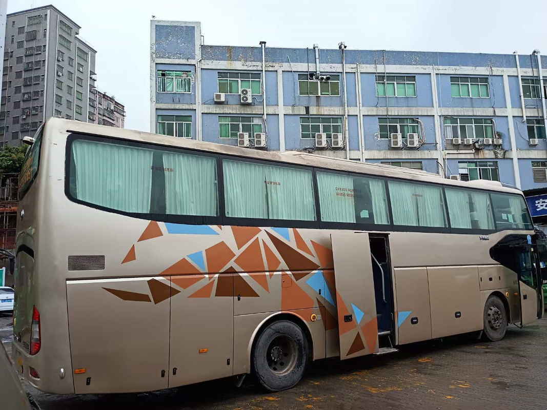 ইউটং ব্র্যান্ড 2015 বছরের ট্যুর কোচ বাস ZK6126 ব্যবহৃত ডিজেল ওয়েইকাহি ইঞ্জিন 375hp বাস ব্যবহৃত ডাবল ডোর ইউরো III বাস