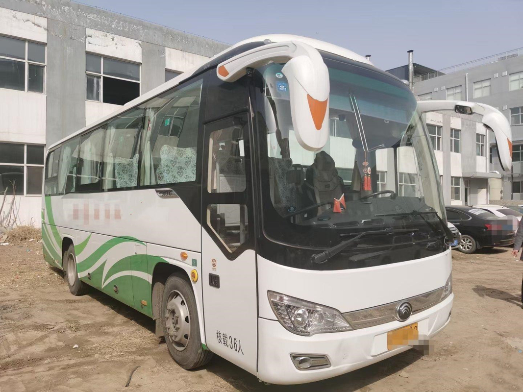 কোচ বাস লাক্সারি Zk6876 সেকেন্ড হ্যান্ড বাস 36 সিট ইউটং বাস পরিবহনের ডান স্টিয়ারিং