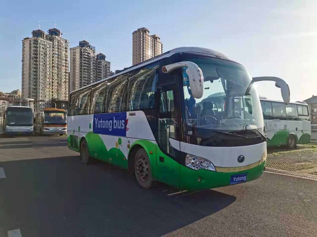 2014 সালের 39টি আসন ইউটং বাস ZK6908 বিক্রয়ের জন্য ব্যবহৃত কোচ বাস এলএইচডি ভাল অবস্থায়
