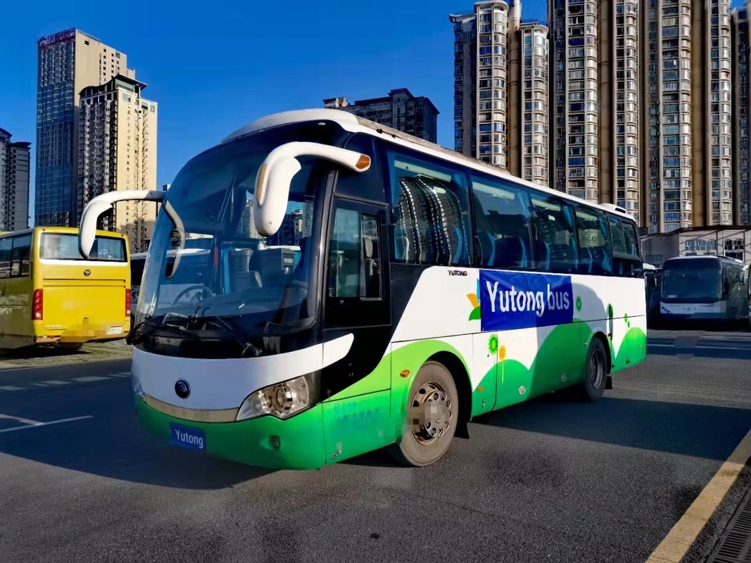 2014 সালের 39টি আসন ইউটং বাস ZK6908 বিক্রয়ের জন্য ব্যবহৃত কোচ বাস এলএইচডি ভাল অবস্থায়