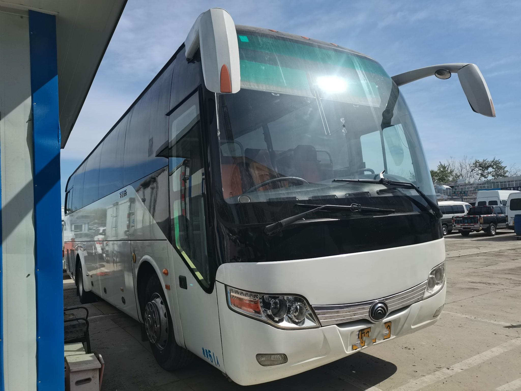 বাস এবং কোচ Yutong Zk6107 51 আসনের যাত্রীবাহী বাস সেকেন্ড হ্যান্ড ড্রাইভ বাস বাম স্টিয়ারিং