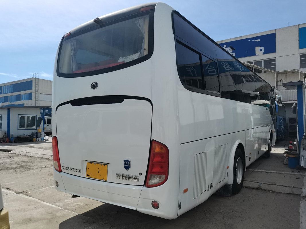 বাস এবং কোচ Yutong Zk6107 51 আসনের যাত্রীবাহী বাস সেকেন্ড হ্যান্ড ড্রাইভ বাস বাম স্টিয়ারিং